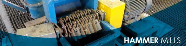 Paddle Mixers / Pug Mills Hammer Mills