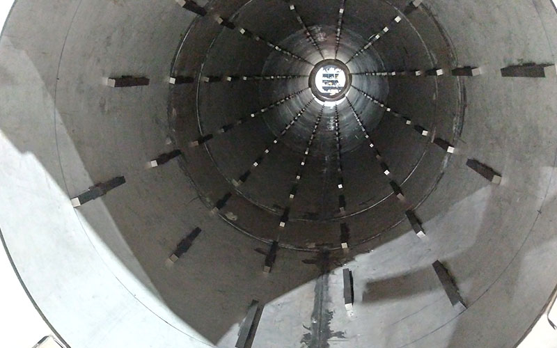 Rotary Kiln Bed Disturber Flights