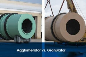 Rotary Drum Agglomerator vs Rotary Drum Granulator