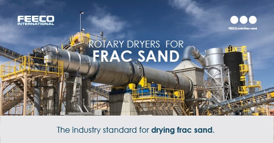 Rotary Dryers (Driers) for Frac Sand Infographic