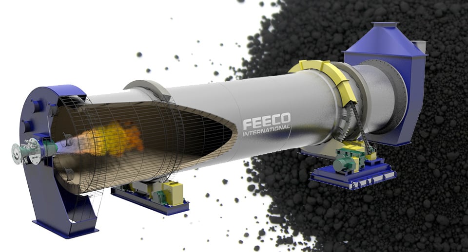FEECO Rotary Kiln for Activated Carbon