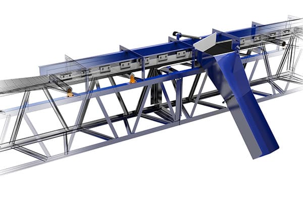 Tripper 2025 belt conveyor