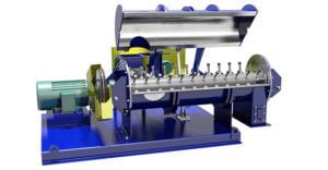 Pin Mixer Operating Theory Featured Image, 3D Model of a FEECO Pin Mixer