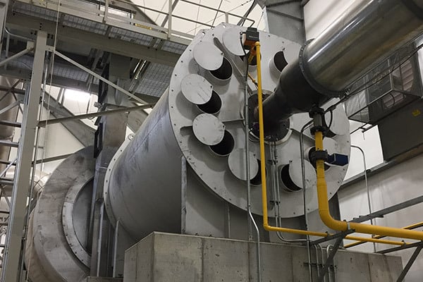 Combustion Chamber with Burner Mounted onto Rotary Drum Dryer (Drier)